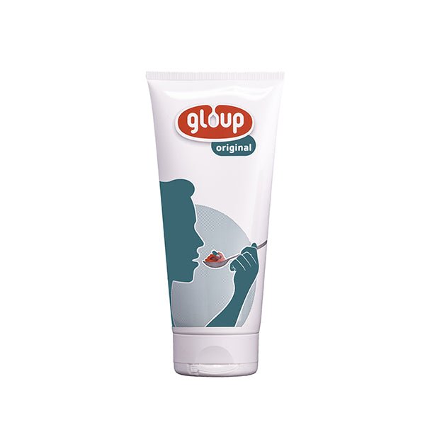 Medikamenteneinnahme-Gel | Gloup | Erdbeer-Bananen Geschmack | 75ml, 150ml, 500ml