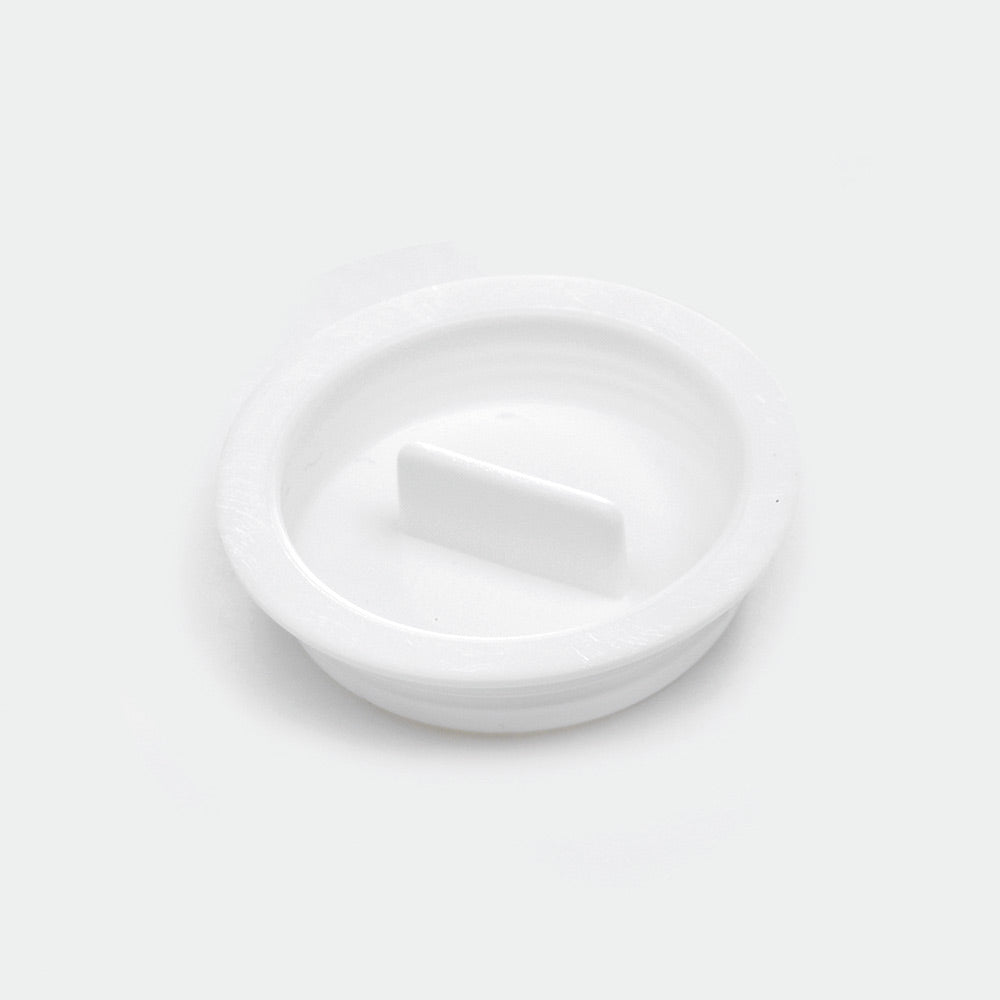 melipul Becher-Deckel zu MEHRWEG-Medikamentenbecher | 60 Stück | weiß