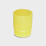melipul MEHRWEG-Medikamentenbecher / Deckel | stapelbar | PP | 25ml | Pack 60 Stück | versch. Farben