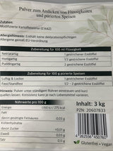 Naturals PGS Andickungspulver 3kg | Neutral | 3000g / Eimer