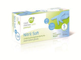 Nitrilhandschuhe medicleanies care | Puderfrei | 100 Stück | Blau