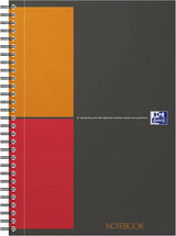 OXFORD International Notebook mit Optik Paper®, 80 Blatt - verschiedene Ausführungen