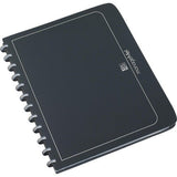 Oxford "manageMe!" Ringmappe mit vario-zipp-Prinzip, mit 25 Hüllen, Ring-Durchmesser 21 mm, anthrazit