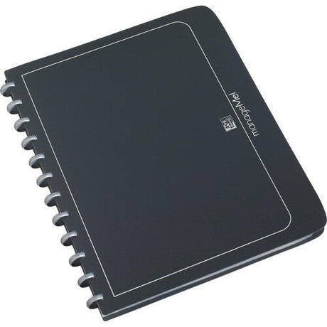 Oxford "manageMe!" Ringmappe mit vario-zipp-Prinzip, mit 25 Hüllen, Ring-Durchmesser 21 mm, anthrazit