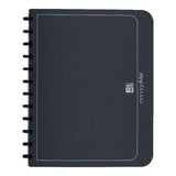 Oxford "manageMe!" Ringmappe mit vario-zipp-Prinzip, mit 25 Hüllen, Ring-Durchmesser 21 mm, anthrazit