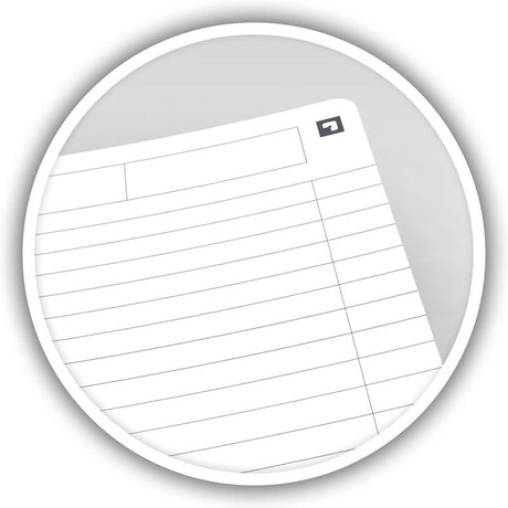 Oxford Office Spiralbuch "Essentials", Tablet-Format B5 & A5, 90 Blatt, verschiedene Ausführungen