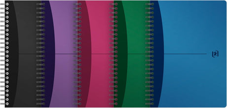 Oxford Office Spiralbuch "Urban Mix" mit Optik Paper®, Mehrfarbig Packung - verschiedene Ausführungen