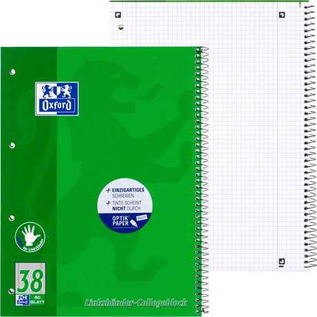 OXFORD Schule Collegeblock A4+ und A5+ mit 80 Blatt, Optik Paper® - verschiedene Ausführungen
