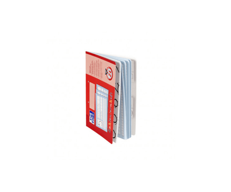 OXFORD Schule Zahlenlernheft A4 quer, 16 Blatt, Lineatur ZL, Optik Paper®, 2fach gelocht