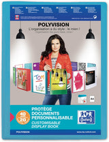 Oxford Sichtbuch "polyvision", mit 20 glasklaren Hüllen