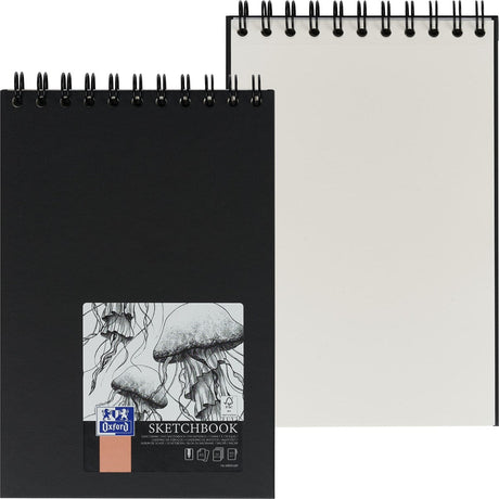Oxford Sketchbook mit Spiralbindung oder Fadenheftung, Hardcover - verschiedene Ausführungen