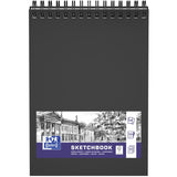 Oxford Sketchbook mit Spiralbindung oder Fadenheftung, Hardcover - verschiedene Ausführungen
