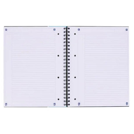 Oxford Studium A4+ Hardcover and Polypropylen Doppelspiralgebundenes Notebook/ Projectbook - verschiedene Ausführungen