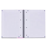 Oxford Studium A4+ Hardcover and Polypropylen Doppelspiralgebundenes Notebook/ Projectbook - verschiedene Ausführungen