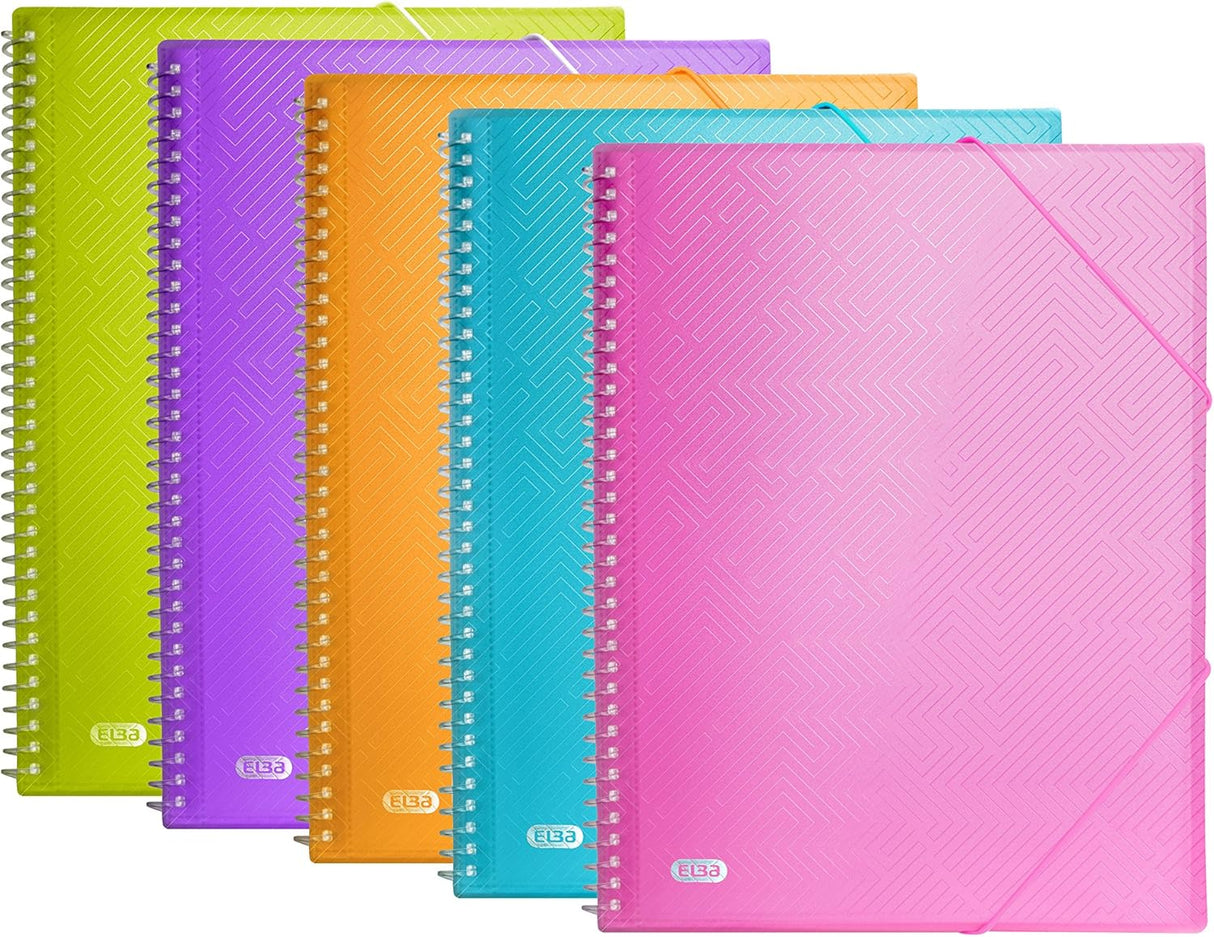 Oxford "URBAN" Spiral-Sichtbuch DIN A4 mit Hüllen, Plastikspirale - verschiedene Ausführungen