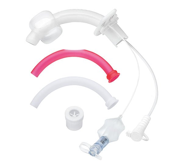 Primed ULTRASOFT Suction Voice Trachealkanüle 2 Innenkanülen rot+weiß | Gr. 8