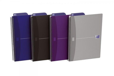 Oxford Office Spiralbuch "Essentials", Tablet-Format B5 & A5, 90 Blatt, verschiedene Ausführungen