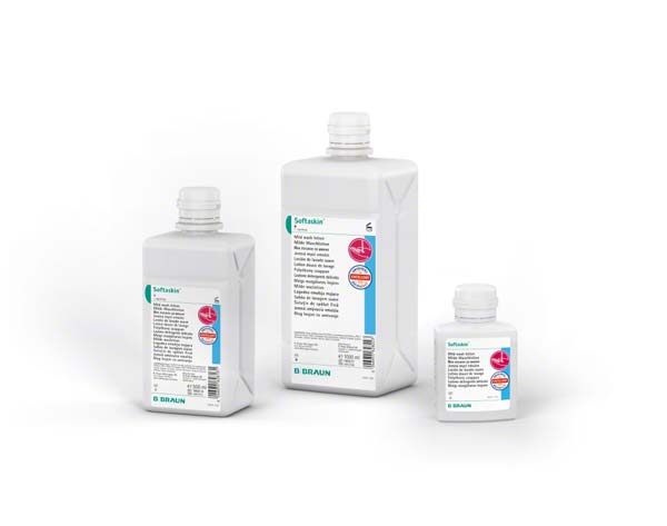 Softaskin pure Waschlotion 1000ml Flasche ohne Dosierpumpe