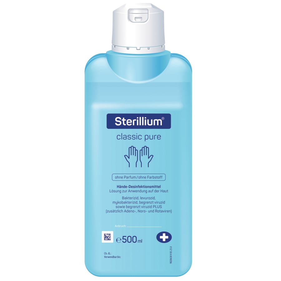 Sterillium Classic Pure | Händedesinfektion | 100ml | 500ml | 1 Liter | 5 Liter
