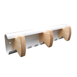 Unilux AURORA Kleiderhaken mit Holzhaken – Wandgarderobe für stilvolle Aufbewahrung - verschiedene Ausführungen