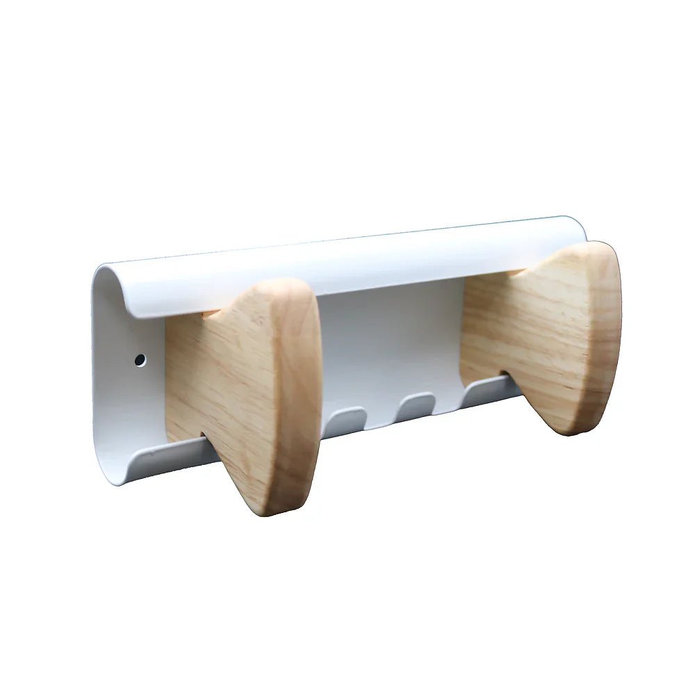 Unilux AURORA Kleiderhaken mit Holzhaken – Wandgarderobe für stilvolle Aufbewahrung - verschiedene Ausführungen