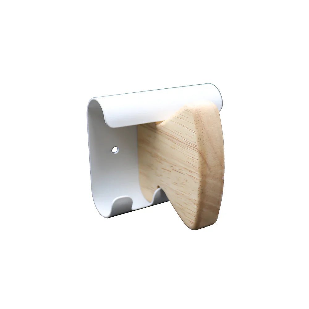 Unilux AURORA Kleiderhaken mit Holzhaken – Wandgarderobe für stilvolle Aufbewahrung - verschiedene Ausführungen