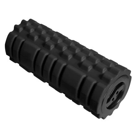 Unilux ROLLER FEET rollbare Fußstütze schwarz, zylindrische Massagefußstütze, 14 cm Durchmesser, 44 cm breit