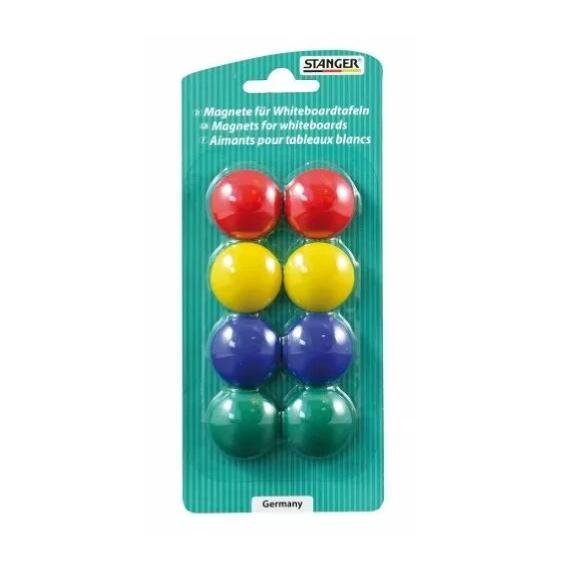 Whiteboard Magnete | 8er Set | Stanger