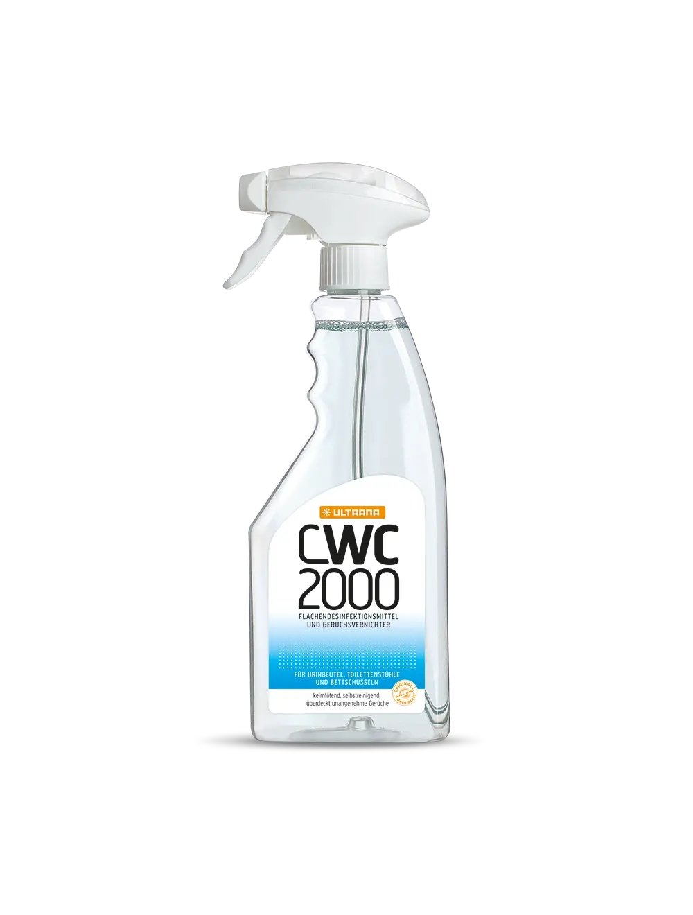 CWC 2000 Geruchsvernichter Desinfektion Sprühflasche 500ml