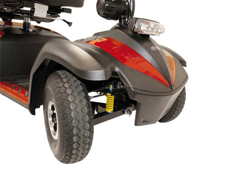 Drive ENVOY BL350 | mit 50 Ah Batterien | grau-metallic | rot