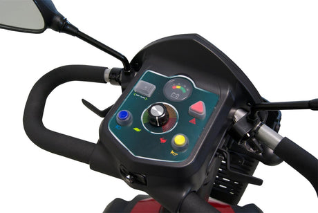 Drive ENVOY BL350 | mit 50 Ah Batterien | grau-metallic | rot