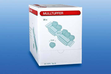 Mulltupfer 25 Stück steril