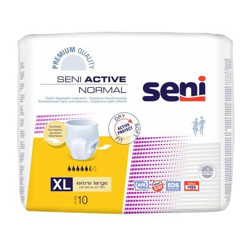 Seni Active Normal | Pants / Slip | 1 Packung á 10 Stück | verschiedene Größen