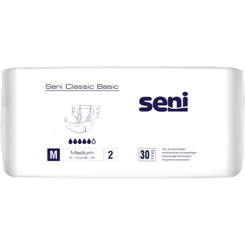 Seni Classic Basic | Windelhose | 1 Packung á 30 Stück | verschiedene Größen