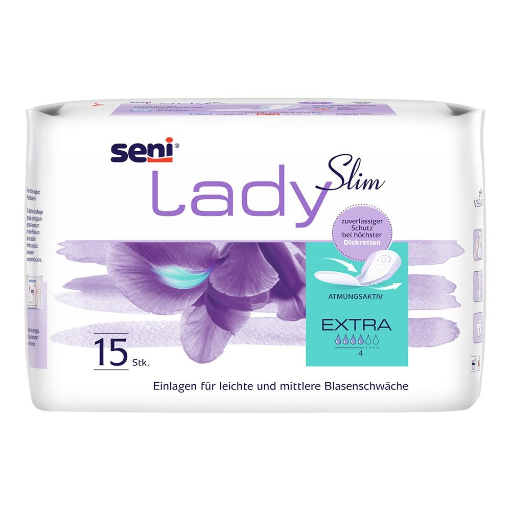 Seni Lady Slim Extra | Slip Einlage | 1 Packung á 15 Stück