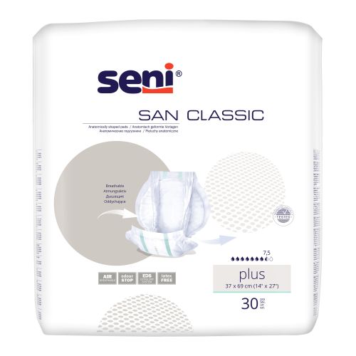 Seni San Classic Plus | Vorlage | 1 Packung á 30 Stück