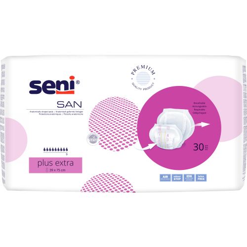 Seni San Plus Extra | Vorlage | 1 Packung á 30 Stück