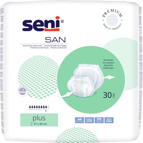 Seni San Plus | Vorlage | 1 Packung á 30 Stück