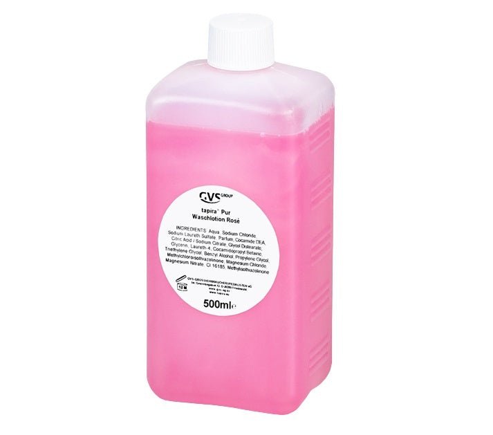 Tapira Pur“ Waschlotion Rosé 1 Liter Euroflasche