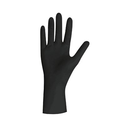 bios handschuhe UNIGLOVES BIO TOUCH BLACK - 100er Box – AGV Medical Care
