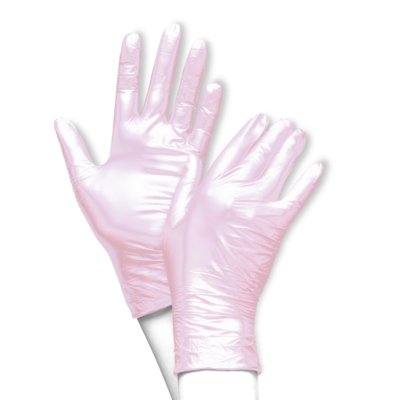 nitril handschuhe rosa UNIGLOVES FANCY ROSE - Nitrilhandschuh 10x100Stück – AGV Medical Care